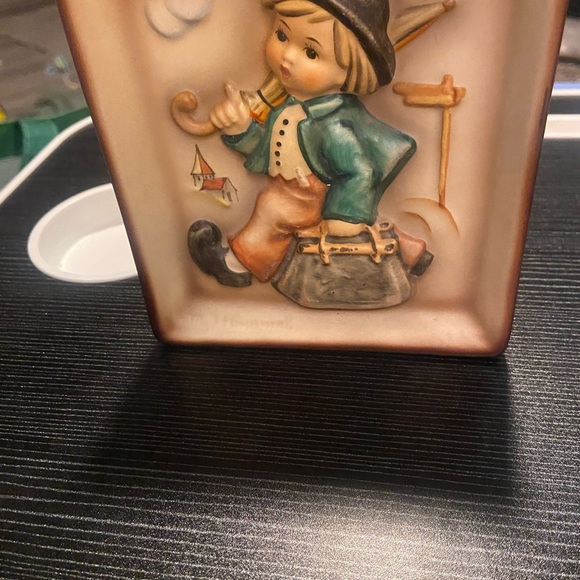 VINTAGE HUMMEL  92 MERRY WANDERER  TMK2 FULL BEE   c. 1940-1958 Excellent cond. - Picture 1 of 6